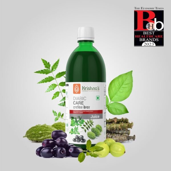 KRISHNA'S HERBAL & AYURVEDA Diabic Care Juice - 500 ml (Pack of 2)