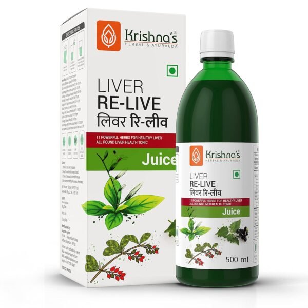KRISHNA'S HERBAL & AYURVEDA Liver Re-Live Juice - 100 ml