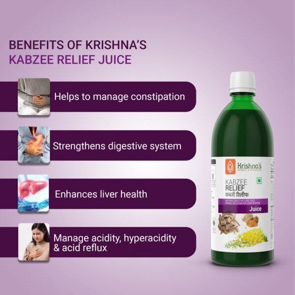 Krishna’s Kabzee Relief Juice – Ayurvedic Digestive Support