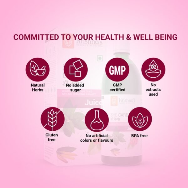 Krishna’s She Care Juice – Ayurvedic Support for Women’s Health