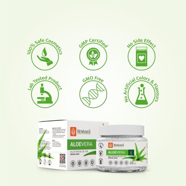 Krishna’s Aloe Vera Gel – Multipurpose Gel for Skin & Hair Nourishment