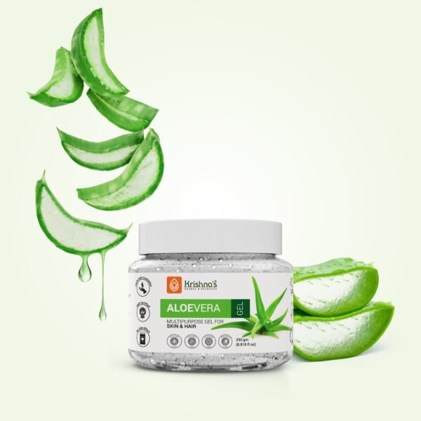 Krishna’s Aloe Vera Gel – Multipurpose Gel for Skin & Hair Nourishment
