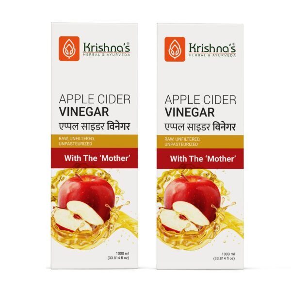 Krishna’s Apple Cider Vinegar – Raw, Unfiltered & Naturally Fermented