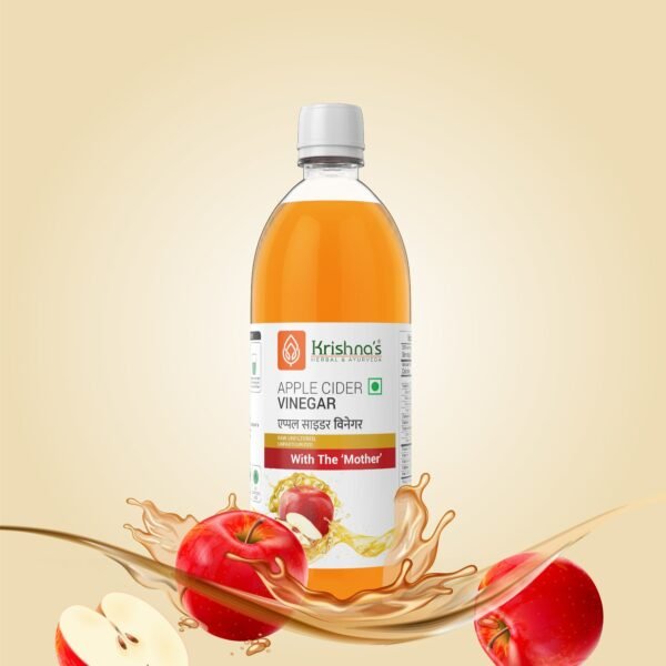 Krishna’s Apple Cider Vinegar – Raw, Unfiltered & Naturally Fermented