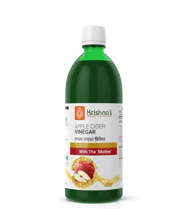Krishna’s Apple Cider Vinegar – Raw, Unfiltered & Naturally Fermented