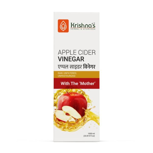Krishna’s Apple Cider Vinegar – Raw, Unfiltered & Naturally Fermented