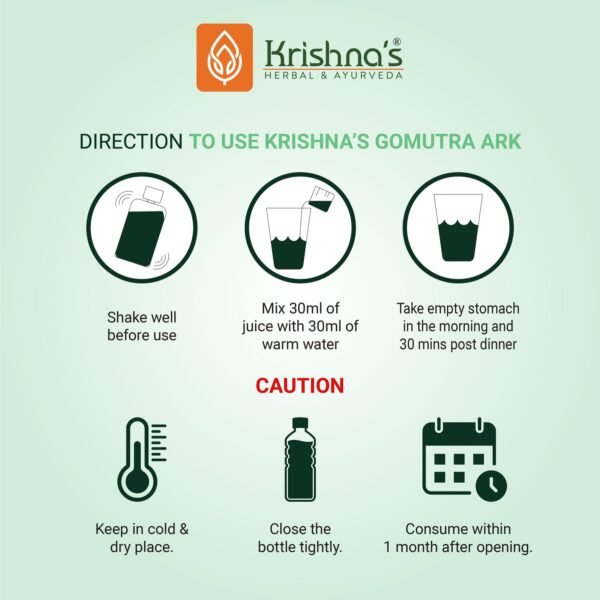 Krishna’s Gomutra Ark – Ayurvedic Detox & Immunity Booster