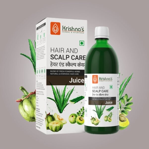 Krishna’s Hair and Scalp Care Juice – For Hair Shine & Growth