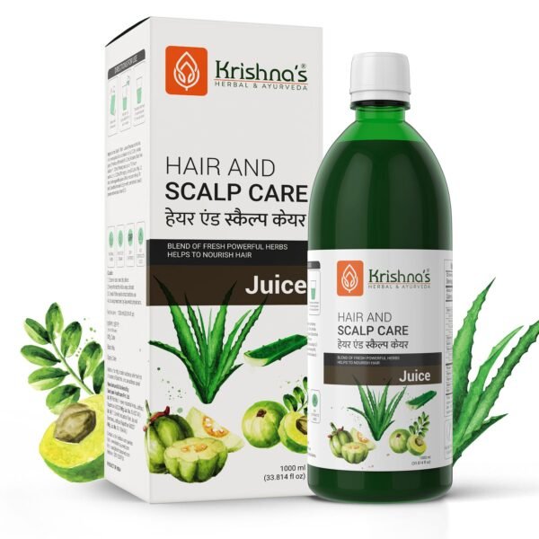 Krishna’s Hair and Scalp Care Juice – For Hair Shine & Growth