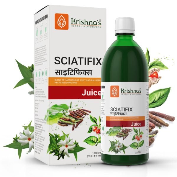 Krishna’s Sciatifix Juice – Ayurvedic Support for Sciatica & Nerve Pain