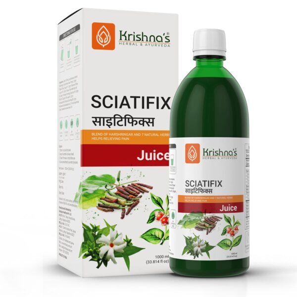 Krishna’s Sciatifix Juice – Ayurvedic Support for Sciatica & Nerve Pain