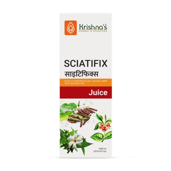 Krishna’s Sciatifix Juice – Ayurvedic Support for Sciatica & Nerve Pain