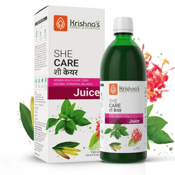 Krishna’s She Care Juice – Ayurvedic Support for Women’s Health