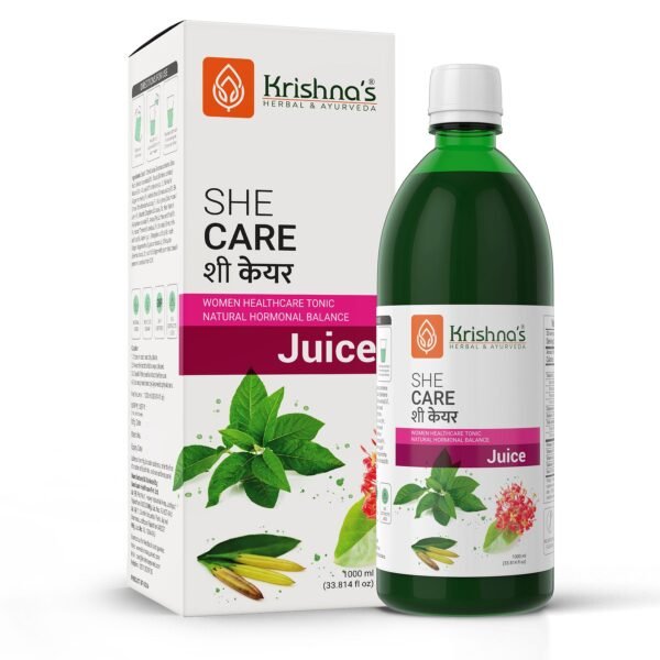 Krishna’s She Care Juice – Ayurvedic Support for Women’s Health