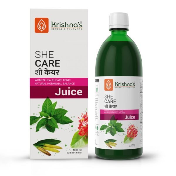 Krishna’s She Care Juice – Ayurvedic Support for Women’s Health