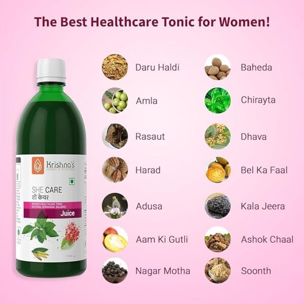 Krishna’s She Care Juice – Ayurvedic Support for Women’s Health