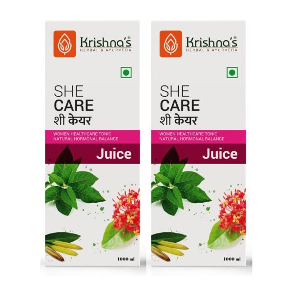 Krishna’s She Care Juice – Ayurvedic Support for Women’s Health