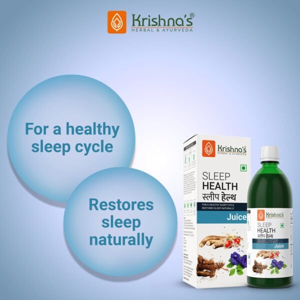 Krishna’s Sleep Health Juice – Natural Sleep & Stress Support