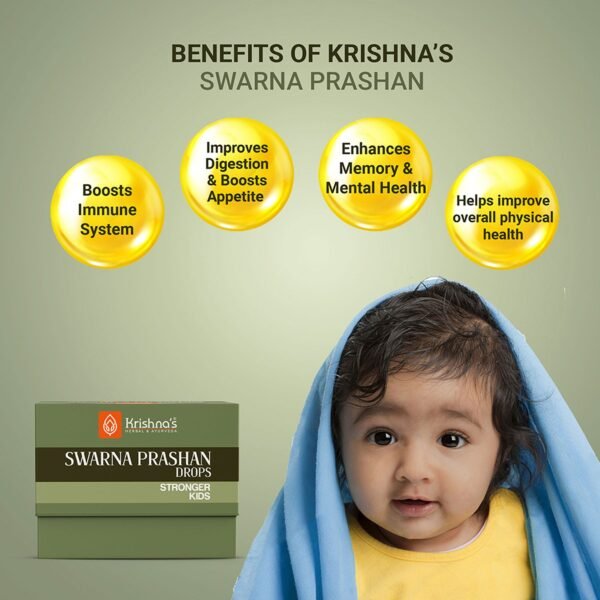 Krishna’s Swarnaprashan – Ayurvedic Immunity & Brain Booster for Children