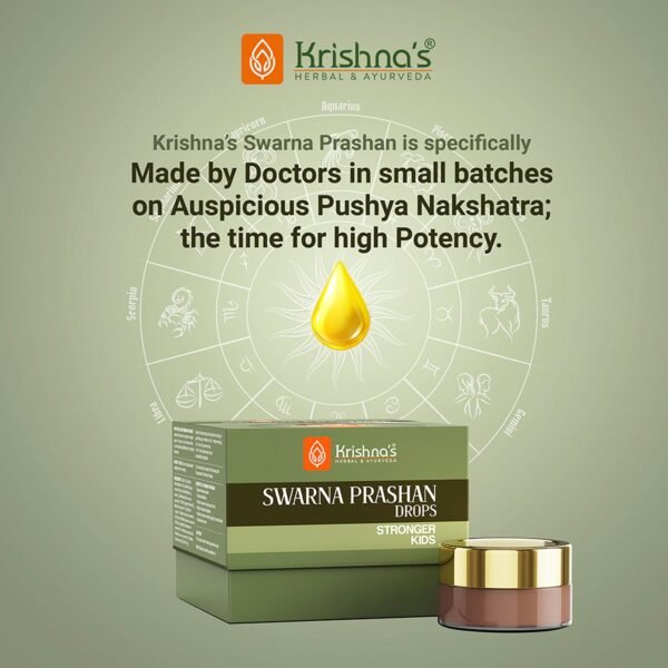 Krishna’s Swarnaprashan – Ayurvedic Immunity & Brain Booster for Children