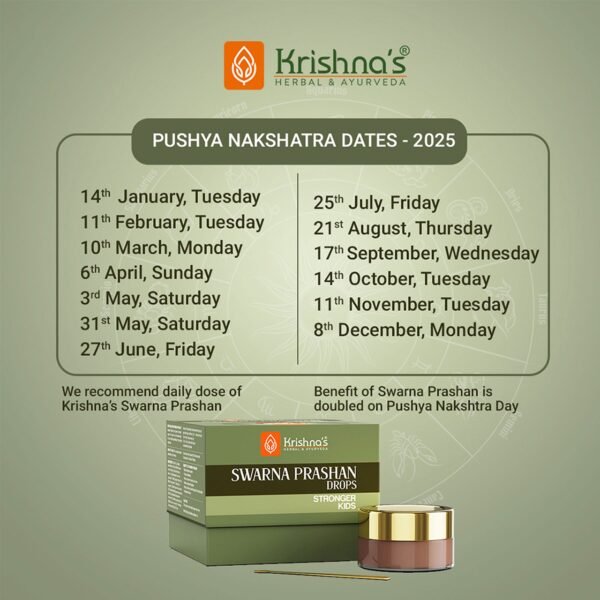 Krishna’s Swarnaprashan – Ayurvedic Immunity & Brain Booster for Children