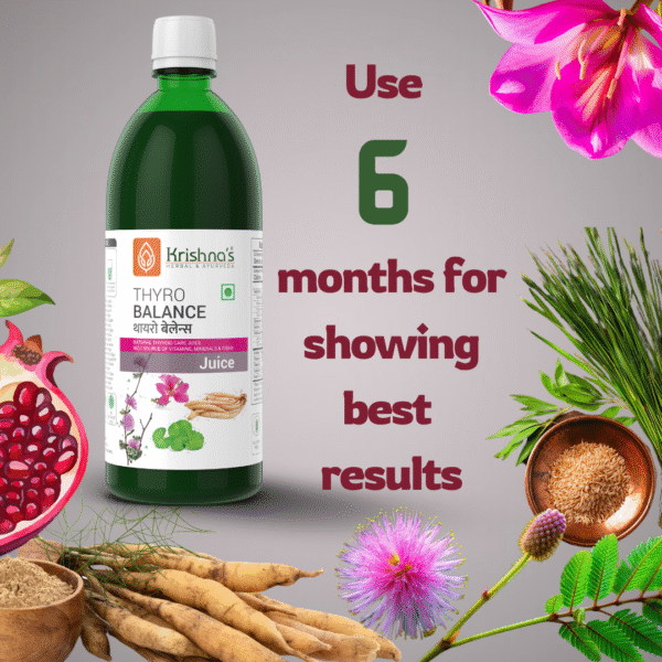 Krishna’s Thyro Balance Juice – Ayurvedic Thyroid Support Formula