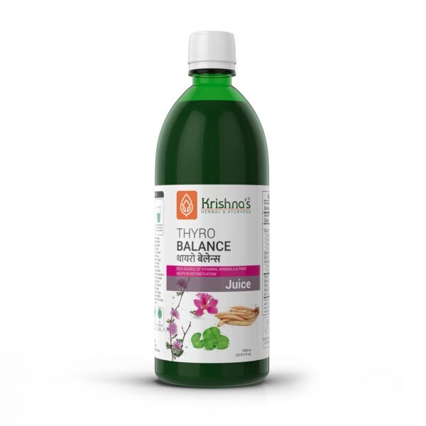 Krishna’s Thyro Balance Juice – Ayurvedic Thyroid Support Formula