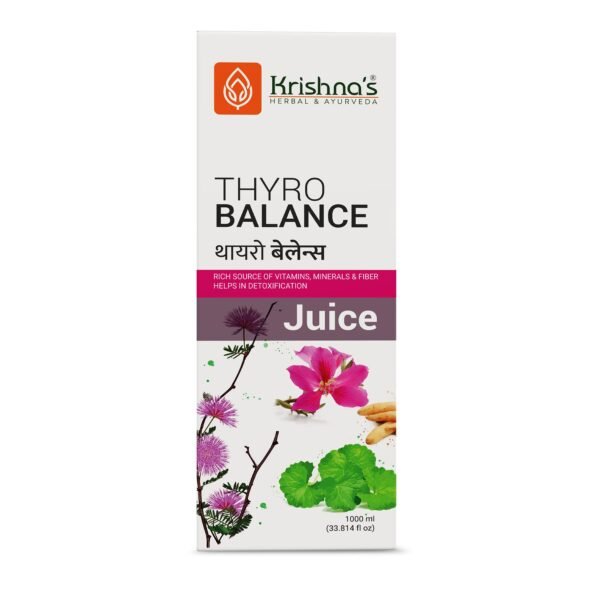 Krishna’s Thyro Balance Juice – Ayurvedic Thyroid Support Formula