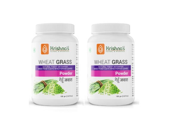 Krishna’s Wheatgrass Powder – Natural Alkalizer & Daily Detox Superfood